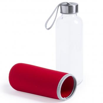 Glastrinkflasche im PRO-GE Design