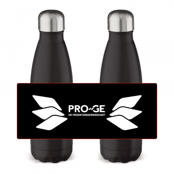 Doppelwandige Vakuum Flasche im PRO-GE Design