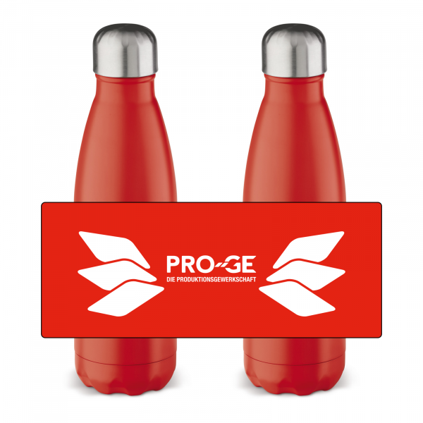 Doppelwandige Vakuum Flasche im PRO-GE Design